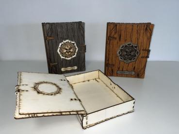 Buchbox - "Pirate`s Tale" - Deckel aufgeschlagen